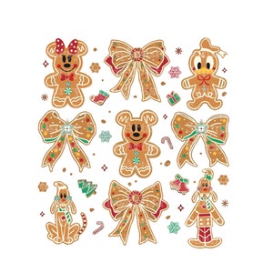 Christmas Gingerbread Png, Christmas Cookies Svg, Christmas Squad Svg, Christmas Mouse And Friends Svg, Holiday Season Svg,  Gingerbread Png