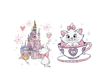 Aristogatos Png, Marie Svg, Gato Png, Gato Mamá Png, Diseño de Camisa Aristogatos, Sublimación Aristogatos, Archivo Digital
