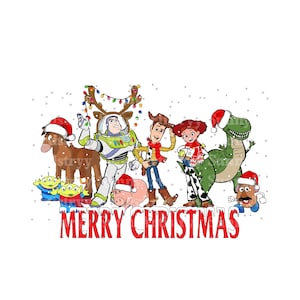 Christmas Toy PNG, Toy Story Christmas Svg, Christmas Friends Png, Christmas Squad Png, Holiday Png, Christmas Shirt Design, Digital File