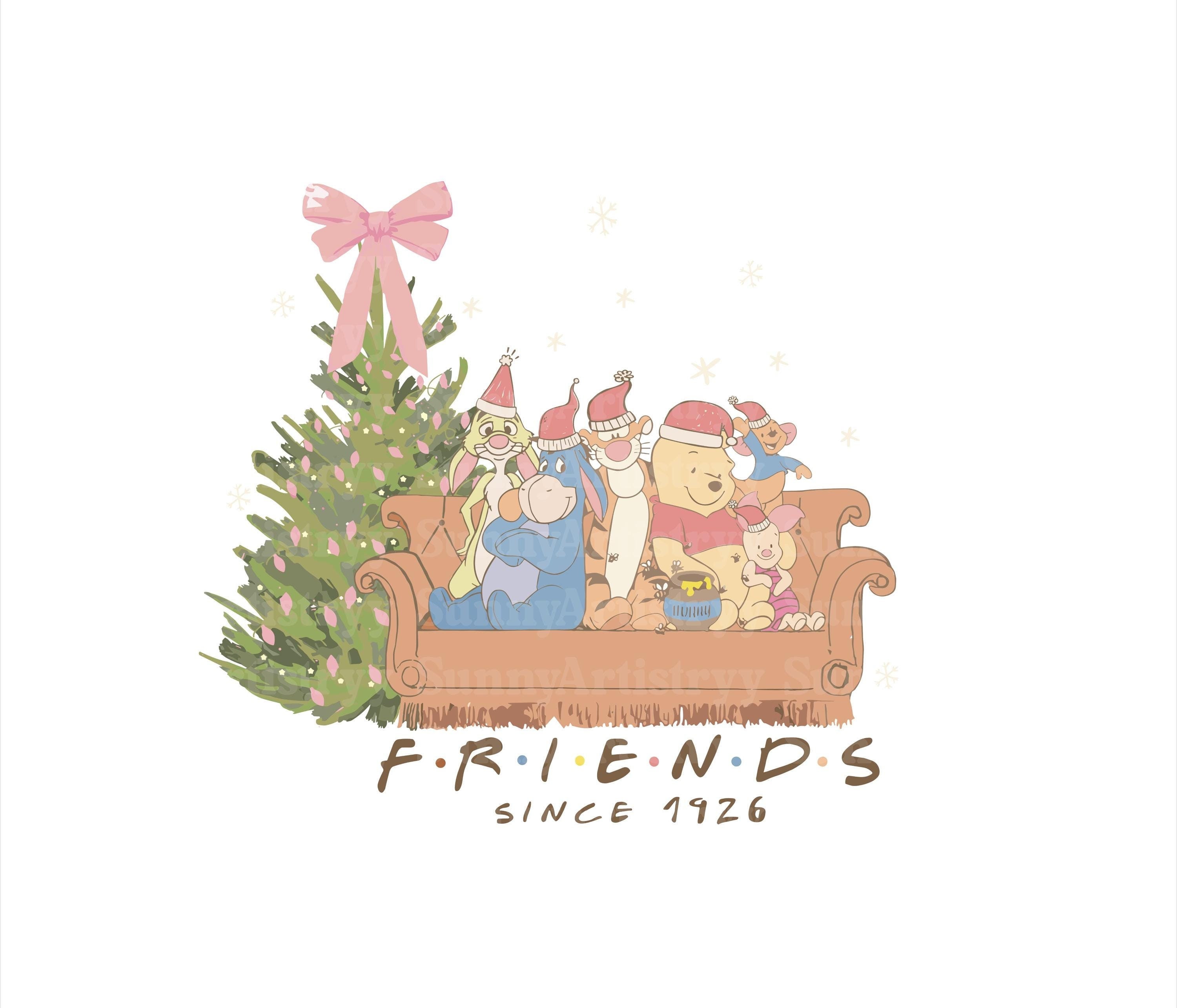 クリスマス くまのプーさん PNG、メリー クリスマス PNG、クリスマス