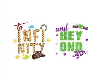 Retro bis zur Unendlichkeit und darüber hinaus Png-Svg, Toy Story Png, Familienurlaub Png, Freund Gruppe Png, Vacay-Modus Png, magisches Königreich Png