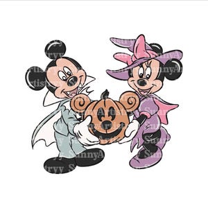 Halloween Mouse and Friends Minnie Png Svg, Minnie Mouse Svg, Halloween Png, Halloween Minnie Png, Halloween shirt, Digital File, Cricut