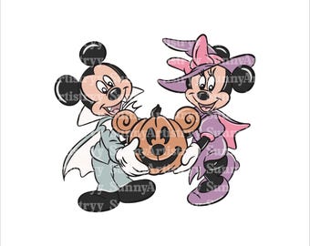 Halloween Maus und Freunde Minnie Png svg, Minnie Maus svg, Halloween Png , Halloween Minnie Png, Halloween shirt, Digitale Datei, Cricut