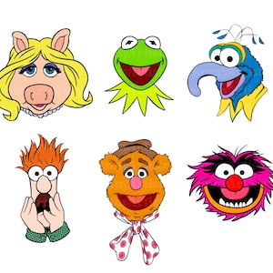 Muppets Png, Muppets Svg, Muppets Svg For Cricut Sublimation, Family Vacation Svg, Birthday Squad Png Svg, Family Trip Png, Muppets Clipart