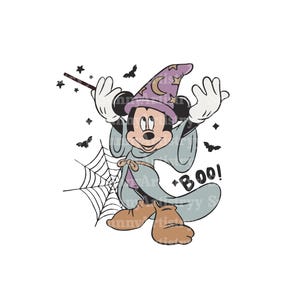 Halloween Mouse and Friends Minnie Png Svg, Minnie Mouse Svg, Halloween Png, Halloween Minnie Png, Halloween shirt, Digital File, Cricut