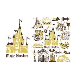 Magic Kingdom Png, Family Trip 2025 Png Svg, Family Vacation 2025 Png, Friend Squad Png, Vacay Mode Png, Magical Kingdom 2025, Cricut File