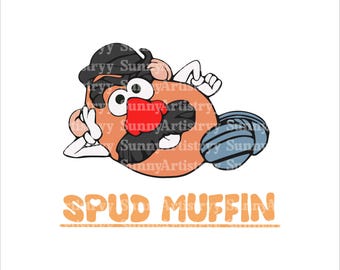 Spud Muffin Png Svg, Mr Potato Png Svg, Toy Story Png Svg, Funny Toy Story Png Svg, Funny Png Svg, Svg, Family Vacation Png, Digital File