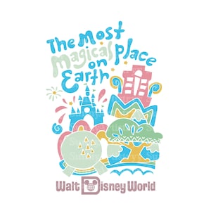 The Most Magical Place On Earth Svg, Family Trip Svg, Vacay Mode Svg, Magical Kingdom Svg, The Happiest Place On Earth Png, Digital Fİle
