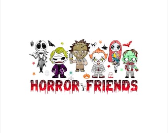 Personaggi della notte dell'orrore di Halloween Png Svg, Png in formato Svg del film horror, Png di Halloween, Png di Halloween horror, Png degli amici di Halloween, Png in formato Svg spettrale