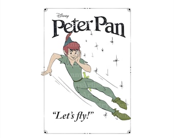 Peter Pan Svg, Peter Pan Png, Neverland Svg, Neverland Png, Peter Pan Sublimation Svg, Peter Pan Shirt Png, fichier numérique, téléchargement immédiat