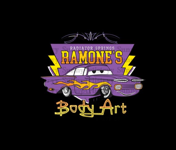 Ramone's House of Body Art PNG, Route 66 Cars Design, Cars
