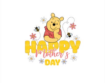 Mama Bear Png, Mommy Bear Svg, Mom Bear Png, Winnie Mama Svg, Winnie The Pooh Png, Mother's Day Svg, Mom Png, Mama Svg, Digital File