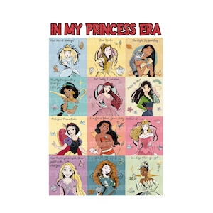 En mi época de princesas Disney (Png), Princesa retro (Png), Princesa (Png), Modo vacaciones (Png), Viaje familiar (Png), Reino mágico (Png), Archivo digital