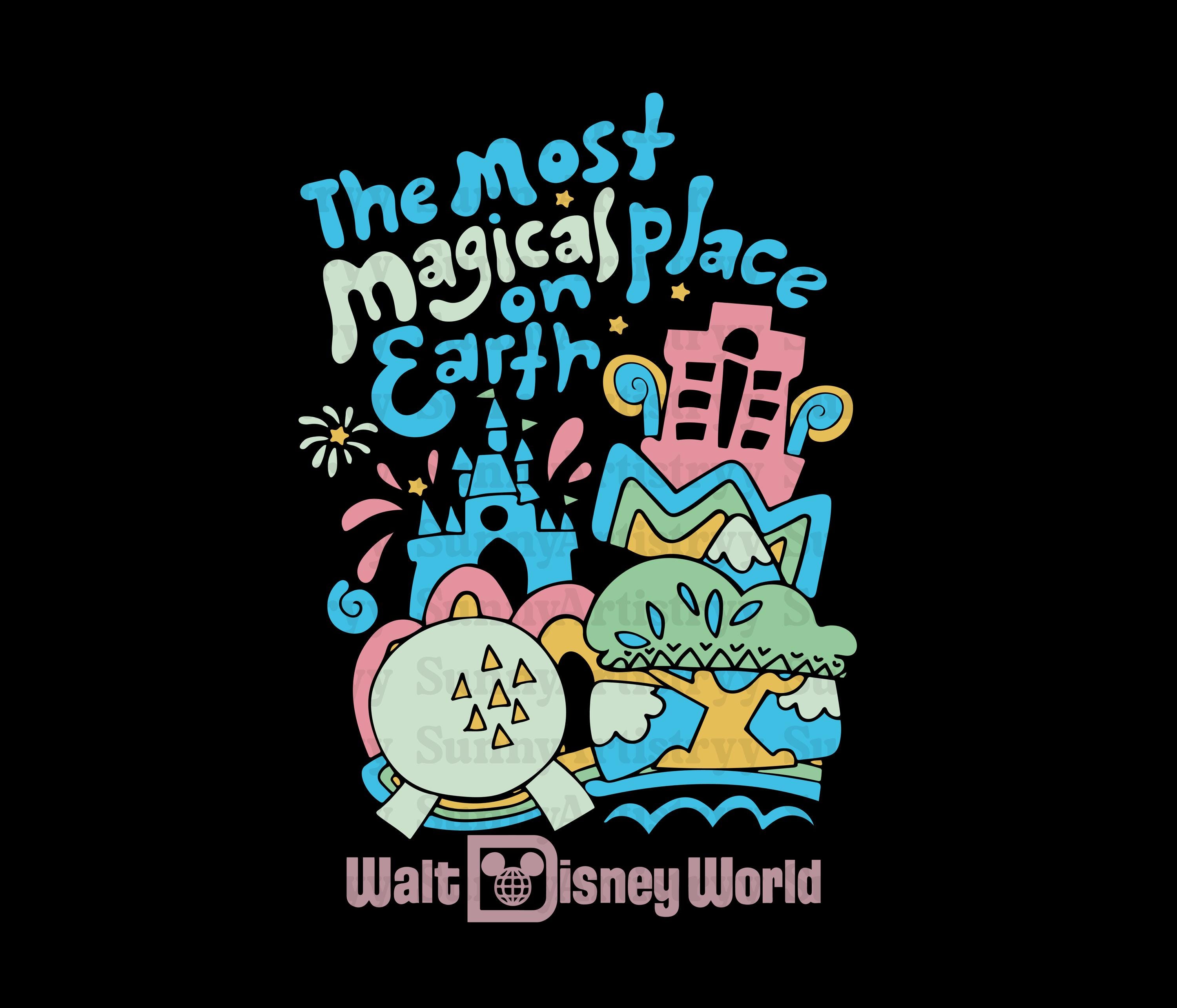 The Most Magical Place on Earth Svg, Family Trip Svg, Vacay Mode Svg ...