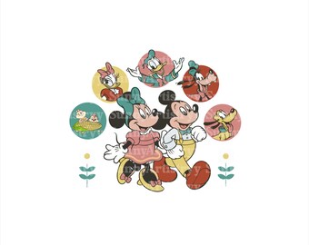 Retro Mickey PNG SVG, Mickey Png, Family Vacation png, Family Trip Png, Vacay Mode Png, Magic Kingdom Png, Mickey Png, Mouse Png