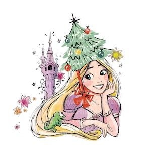 Retro Princess Png, Princess Png, Vacay Mode Png, Magical Kingdom Png, Christmas Princess  Christmas Rapunzel, Rapunzel Png, Digital File