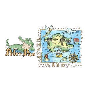 Peter Pan Svg, Peter Pan Png, Neverland Svg, Neverland Png, Peter Pan Sublimation Svg, Peter Pan Shirt Png, Digital File, Instant Download