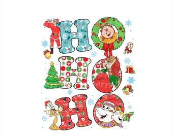 Cuento retro navideño tan antiguo como el tiempo Librería de Bella Png, Belle retro Png, La bella y la bestia navideñas Png, Librería de la princesa Bella Png