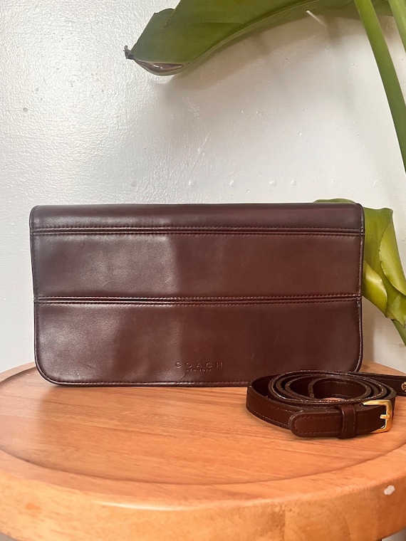 Vintage 1998 Coach Tribeca Convertible Clutch #909