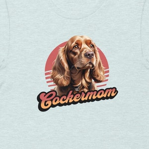 Cocker Spaniel T-Shirt, Englisch Cocker Spaniel, Hundemama T-Shirt, Hundemama T-Shirt, Geschenk für Hundeliebhaber, Cocker Spaniel Besitzer Geschenk, Cocker Mama T-Shirt