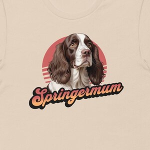 Springer Spaniel t shirt, Spaniel T-Shirt, Dog Mum tee, Dog Mom tee, Gift for dog lover, Springer Spaniel owner gift, Springer mum t shirt