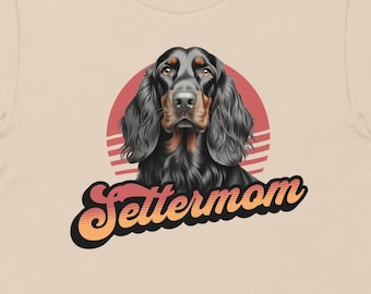 Labrador Setter T-Shirt, Labrador Setter, Hund Mama T-Shirt, Hund Mama T-Shirt, Geschenk für Hundeliebhaber, Labrador Setter Besitzer Geschenk, Setter Mama T-Shirt