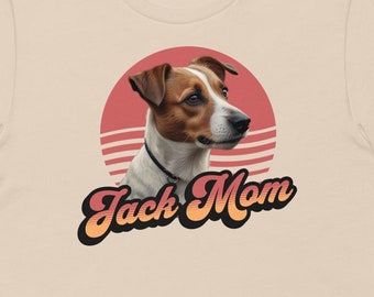 Jack Russell t shirt, Dog Mum tee, Dog Mom tee, Gift for dog lover, Jack Russell owner gift, Jack Russel Gift, Jack Russell mom t shirt