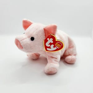 Vintage Ty Beanie Baby &quot;Luau&quot; the Pig (6 inch) *Rare*