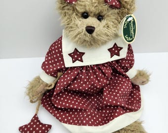 Vintage The Bearington Collection "Betsy' the Bear Plush (15 inch)