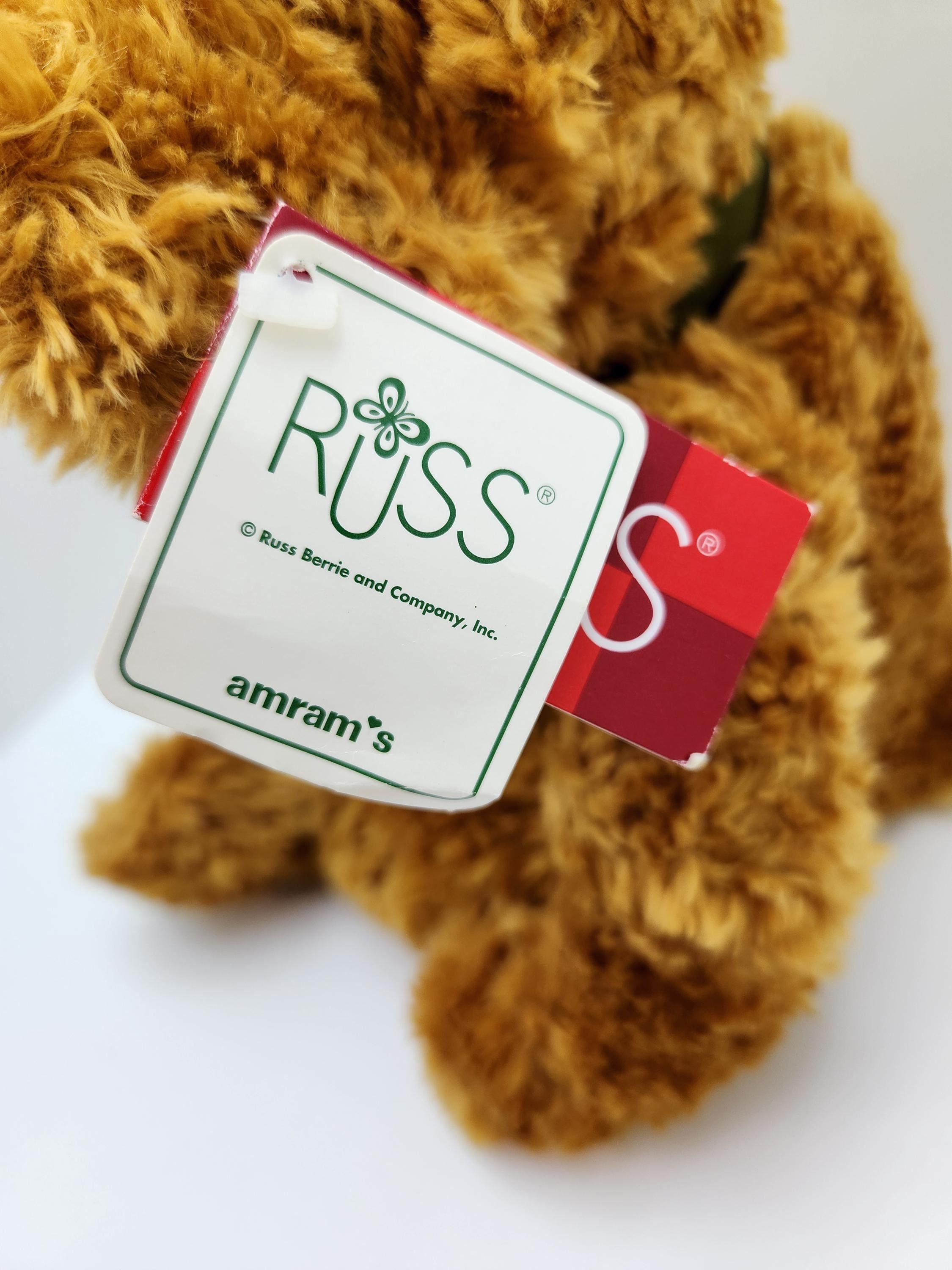 Russ Berrie社「Sutton 」ヴィンテージ・テディベア Vintage Russ Bear 
