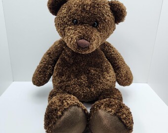Gund Plush "Bearly Bear" the Dark Brown Bear (Large 22 inch)