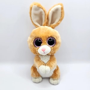 Vintage Ty Beanie Boo &quot;Carrots&quot; the Bunny Rabbit (6 inch) - No Hang Tag