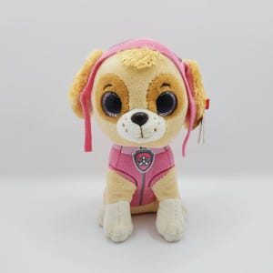 Vintage Ty Beanie Baby &#39;Skye&#39; the Cockapoo Dog from Paw Patrol (6 inch)