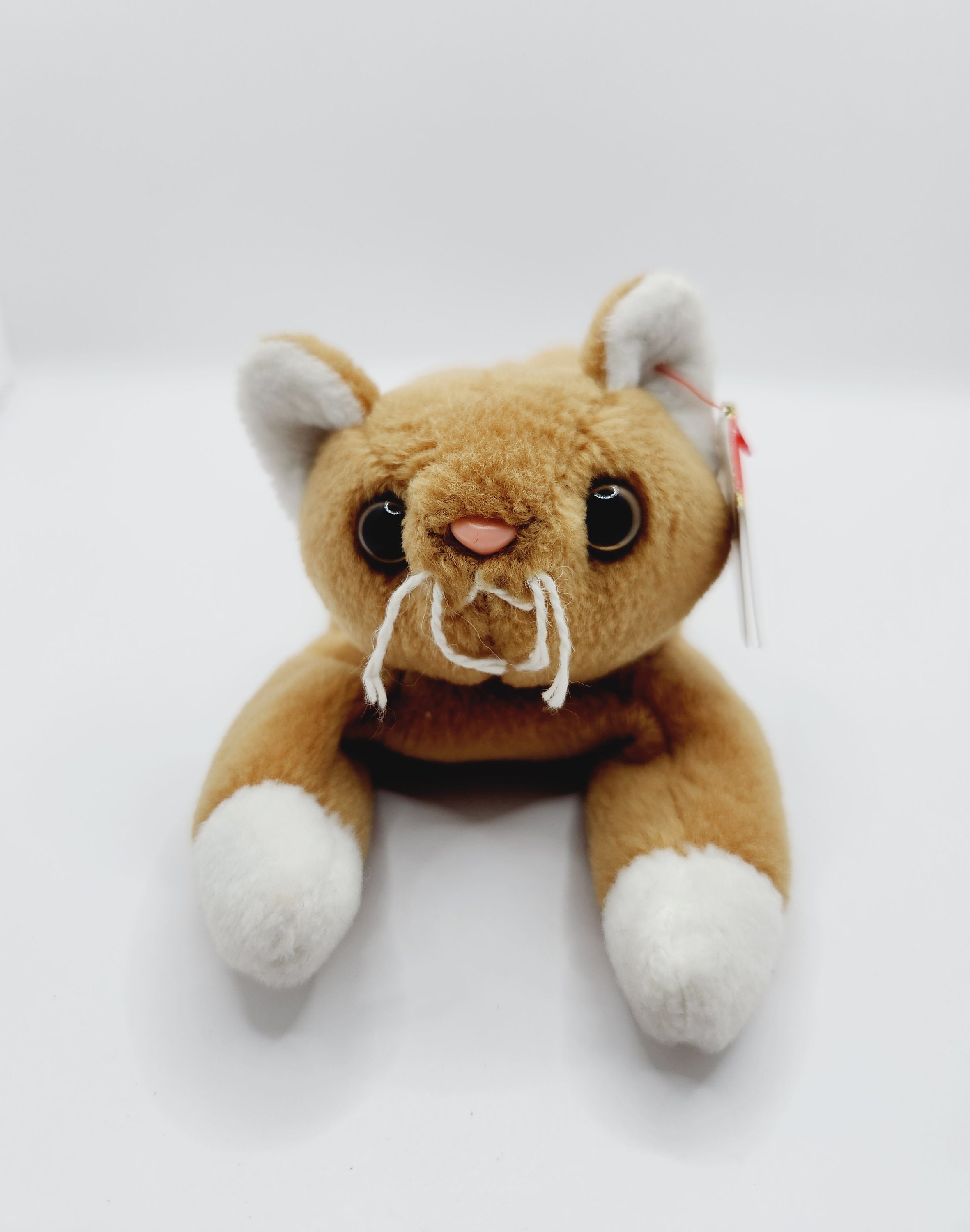 Ty Beanie Baby: Nip the Cat - White Paws | Stuffed Animal | MWMT