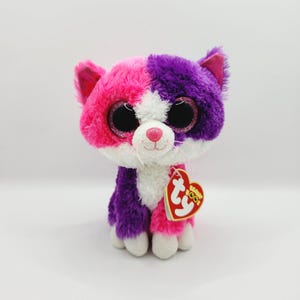 Vintage Ty Beanie Boo &#39;Pellie&#39; the Cat (6 inch) - Claire&#39;s Exclusive *Rare*