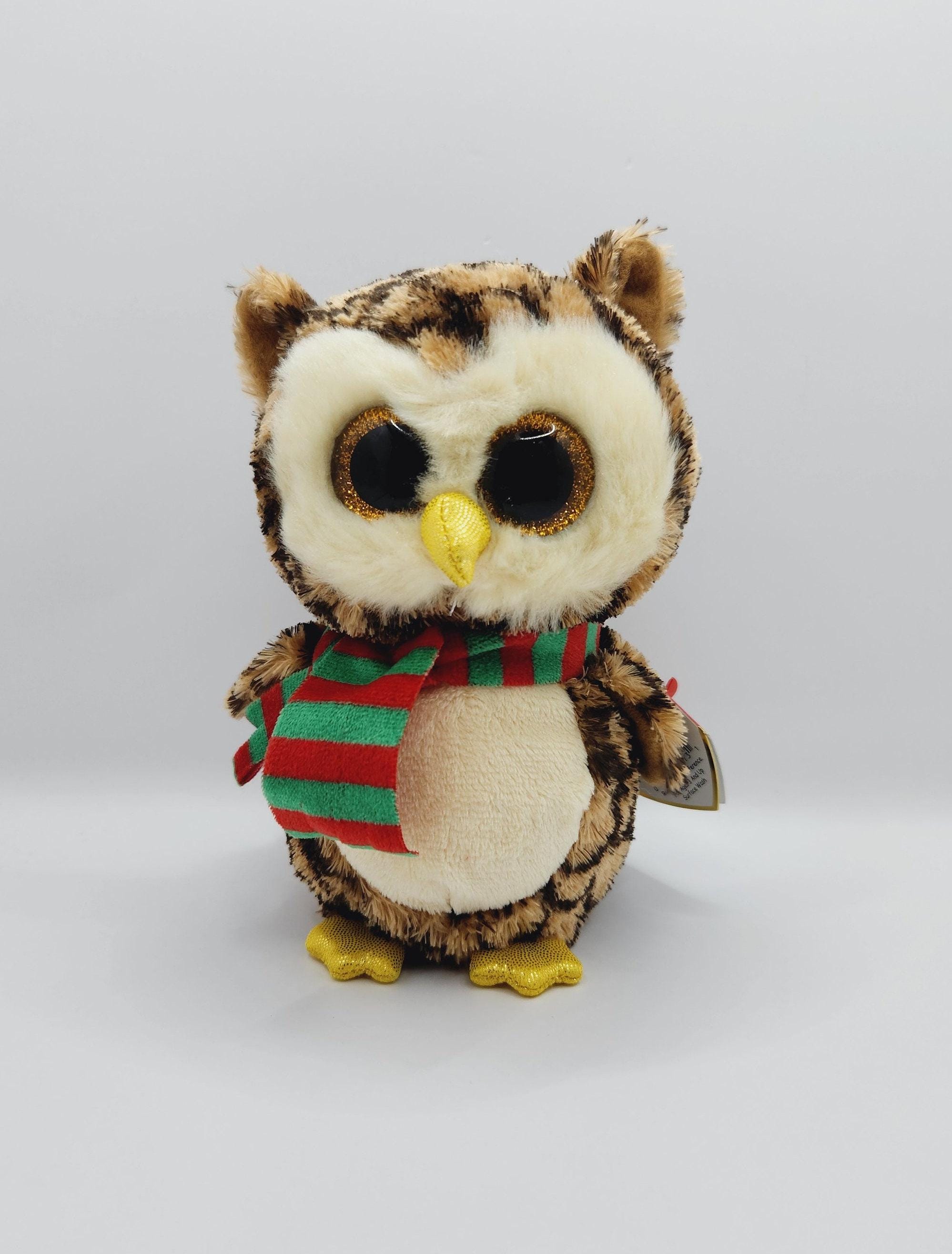 Vintage Ty Beanie Boo 'Wise' the Owl (6 inch)