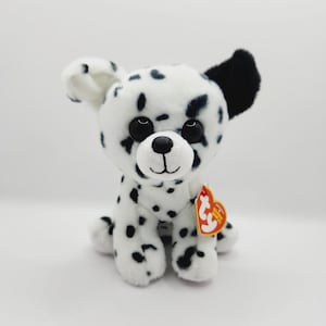 Vintage Ty Beanie Baby &#39;Spencer&#39; the Dalmatian Dog (6 inch)