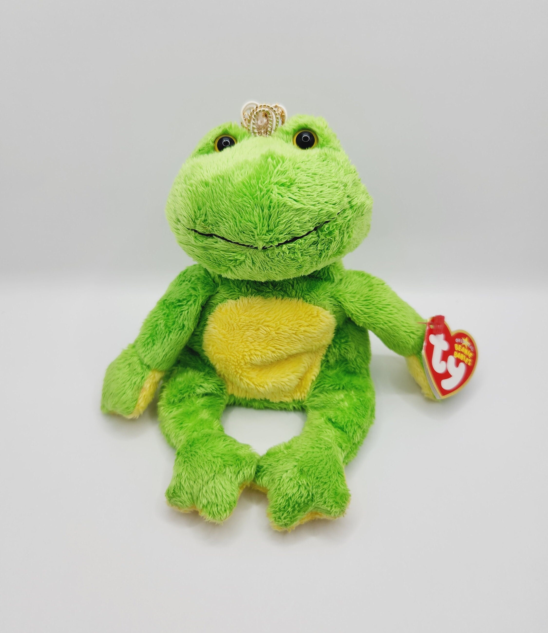 TY Beanie Baby 'charm' the Frog 8 Inches 