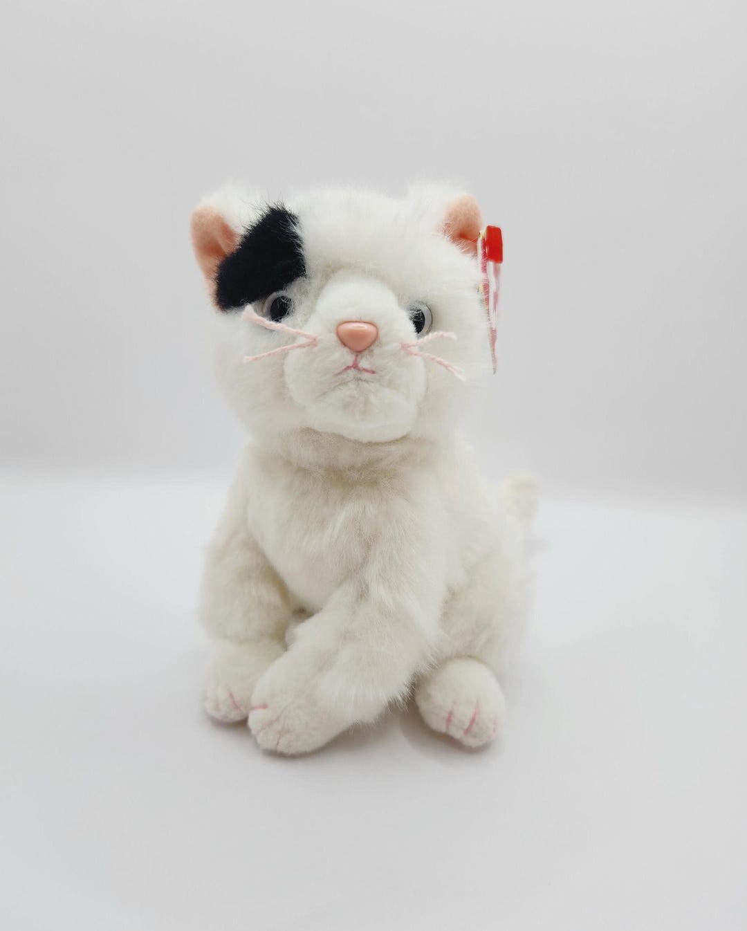 ty Beanie Babies ぬいぐるみ 白猫 バディーズ Ty Beanie Babies 90236