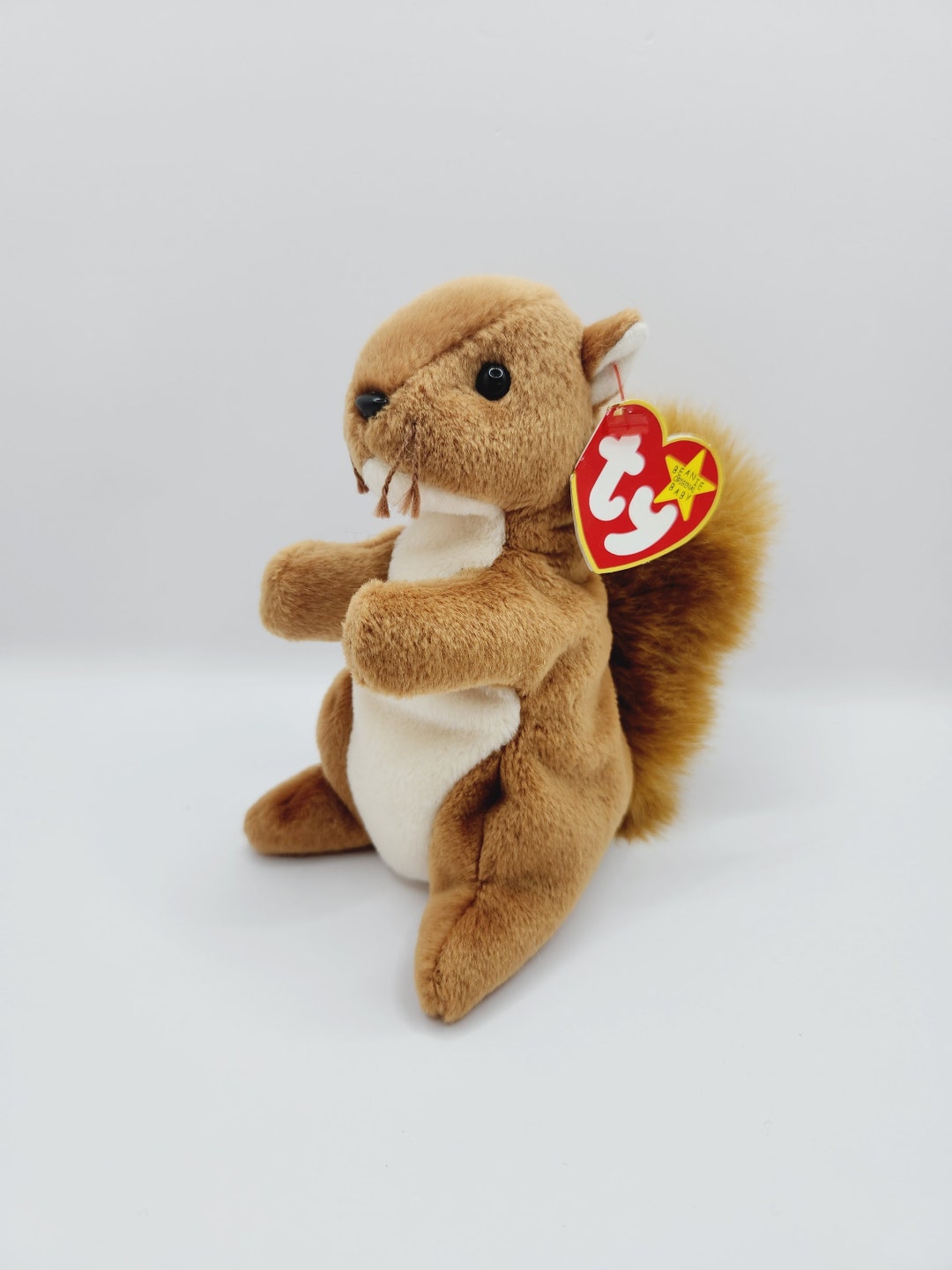 Ty Beanie Baby 'nuts' the Brown Squirrel 5 Inch Etsy