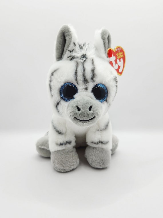 Ty Beanie Baby 'stripes' the Zebra 6 Inch rare 