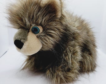 Vintage Wild Republic - Cuddlekins Collection &#39;Baby Wolf&#39; Plush  (10 inch) *Rare*