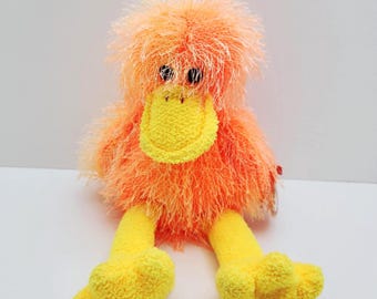 Ty Punkies Collection "Flip Flop" the Orange Duck (9 inch)