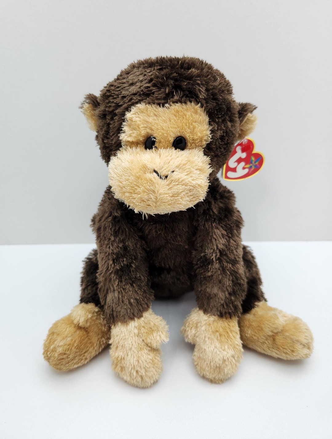 Ty Beanie Buddy ‘Swinger’ the Monkey 12‑inch figure, labeled as extremely rare
