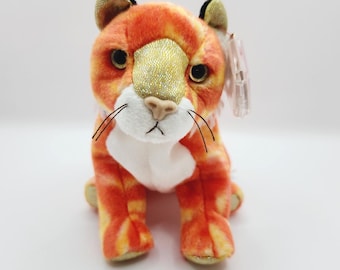 Zodiac Tiger Beanie Baby Value Vintage Ty Beanie Baby 'tiger' The