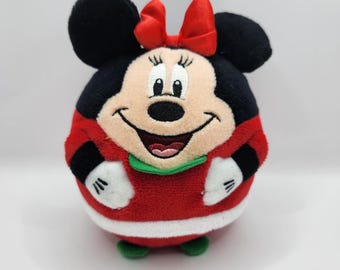 Ty Beanie Ballz 'Minnie Mouse' Christmas Plush Ball (5 inch) - No Hang Tag