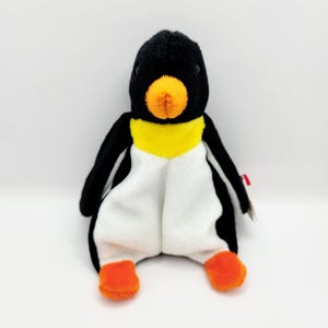 Vintage Ty Beanie Babies &quot;Waddle&quot; the Penguin (6 inch)
