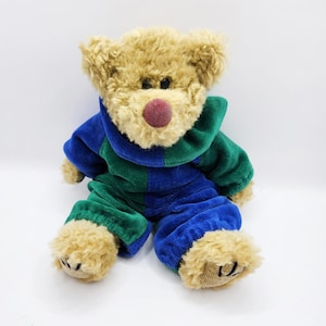 Vintage Ty Attic Treasures Collection &#39;Piccadilly&#39; the Clown Bear (8 inch) *Rare* - No Hang Tag