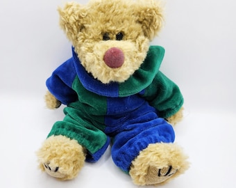 Vintage Ty Attic Treasures Collection 'piccadilly' the Clown Bear