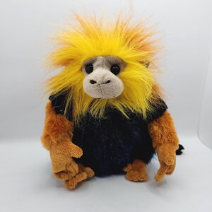 GANZ Webkinz ~ Golden Lion Tamarin Monkey -- No Code (8 inch) *Rare*